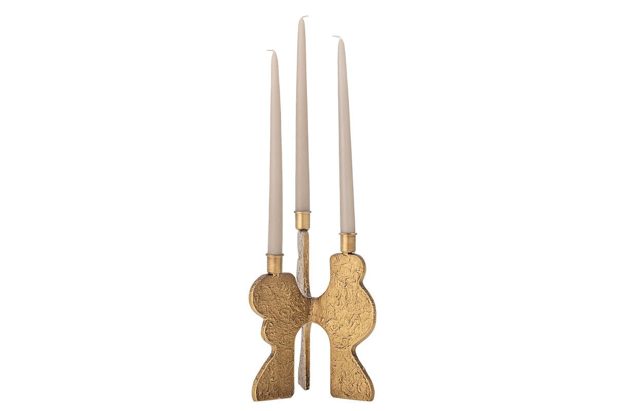 Corelia Kerzenhalter Metall Goldoptik Modern Elegant