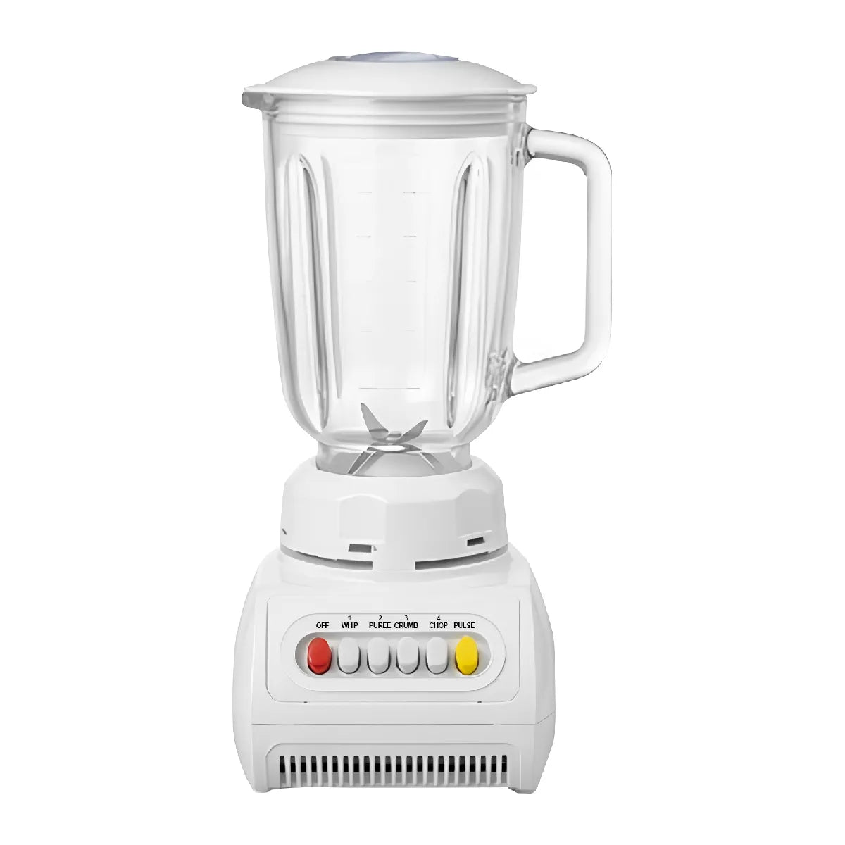 Avizar Blender 400W 1,5L Diseño Compacto Mezcla Rápida Blanco