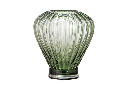 Luxusbetten24 Fredo Glasvase Elegant Dekorativ Grün