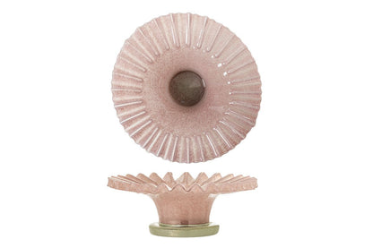 Dekoschale Orviane – Rose Glas