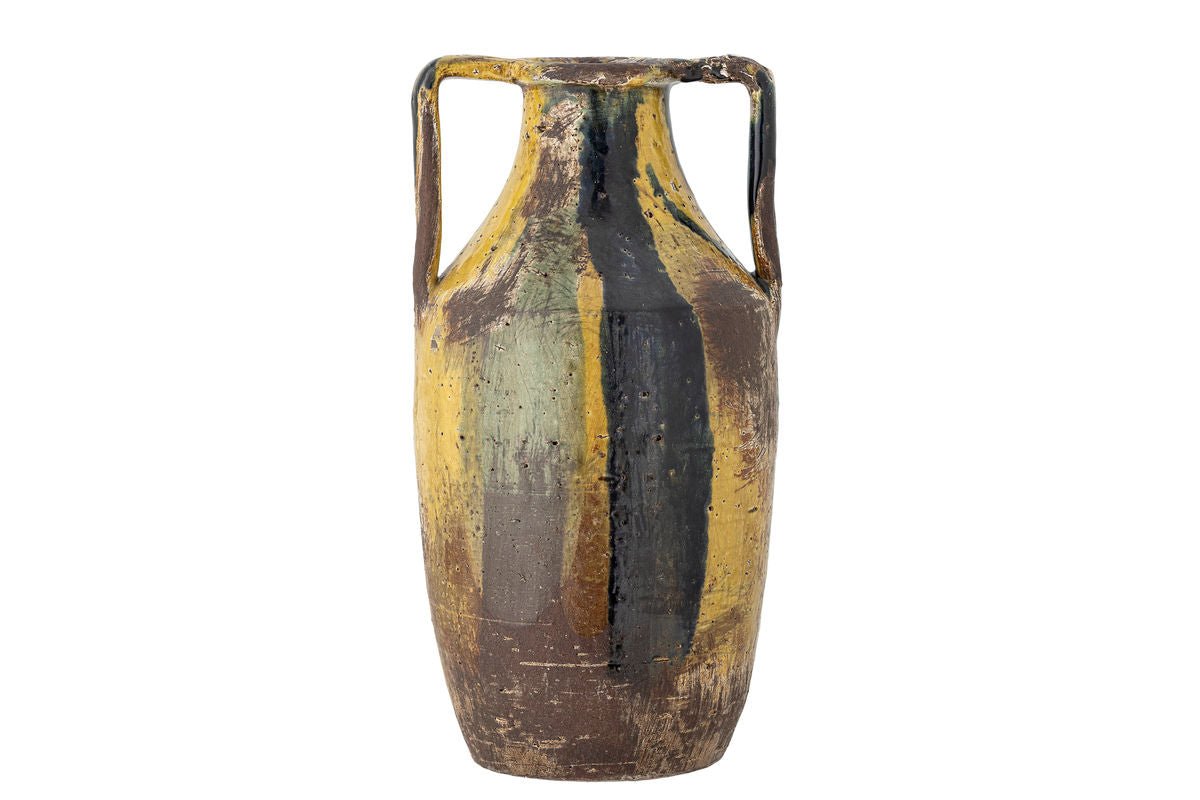 Luxusbetten24 Terra Vida Vase Bunte Terrakotta Bunt