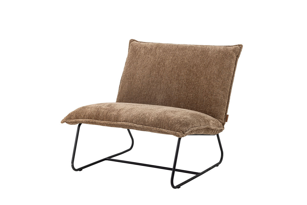 Luxusbetten24 Lounge Sessel Surfly Zeitlos Hoher Komfort Braun