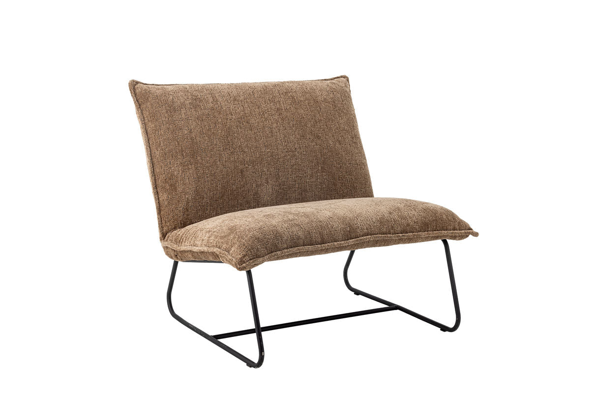 Luxusbetten24 Lounge Sessel Surfly Zeitlos Hoher Komfort Braun
