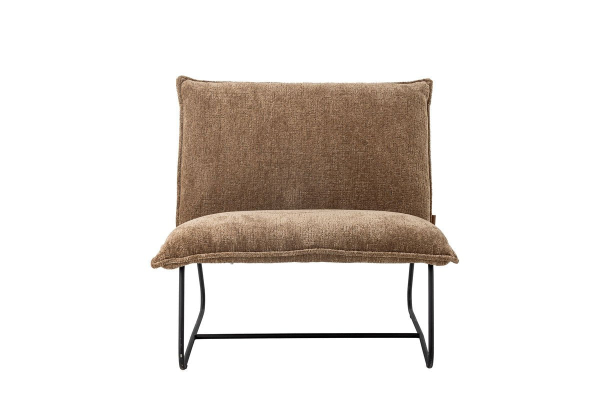 Luxusbetten24 Lounge Sessel Surfly Zeitlos Hoher Komfort Braun