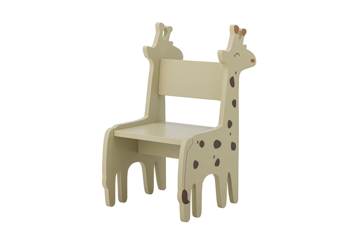 Luxusbetten24 Gigi Kinderstuhl FSC‑zertifiziertes MDF in Naturton