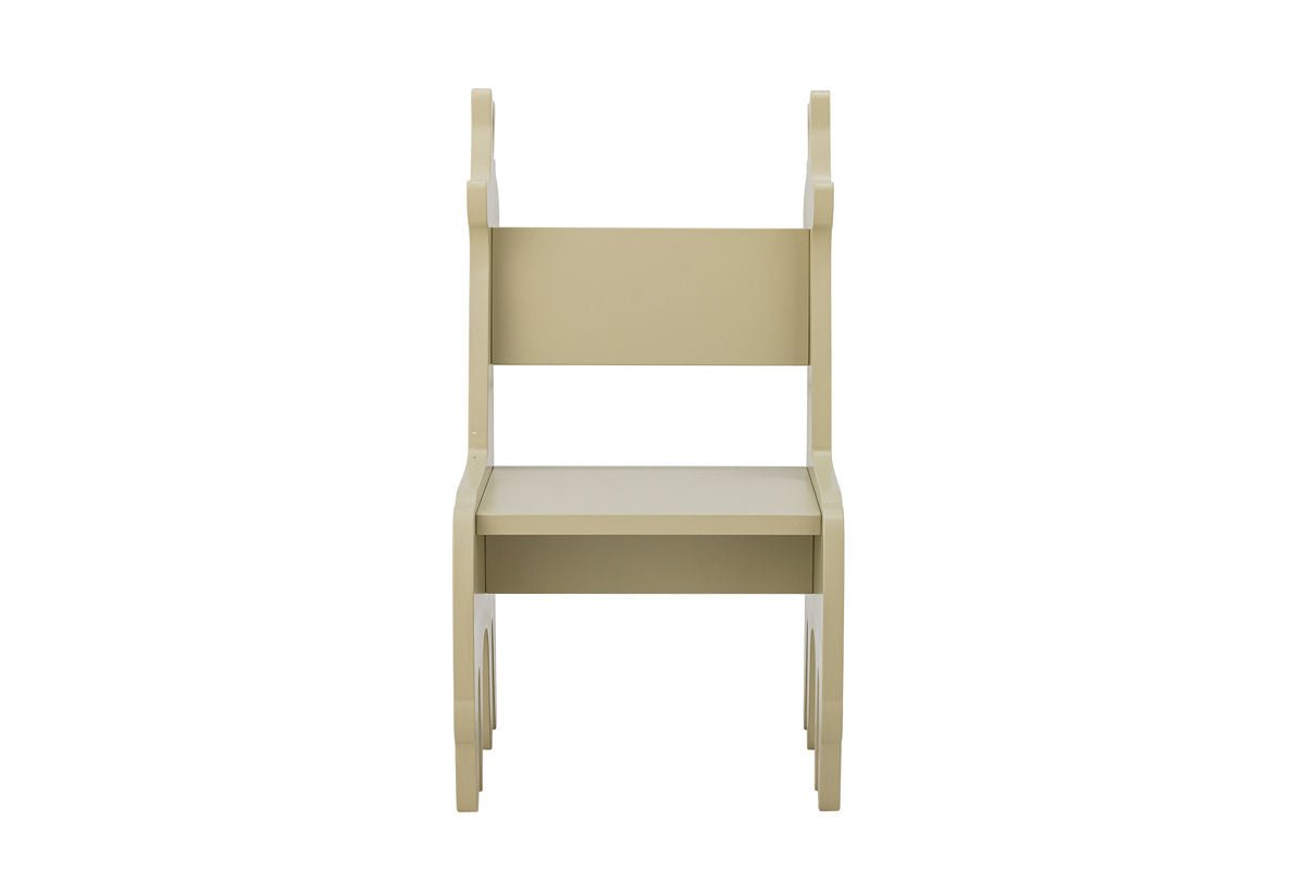 Luxusbetten24 Gigi Kinderstuhl FSC‑zertifiziertes MDF in Naturton