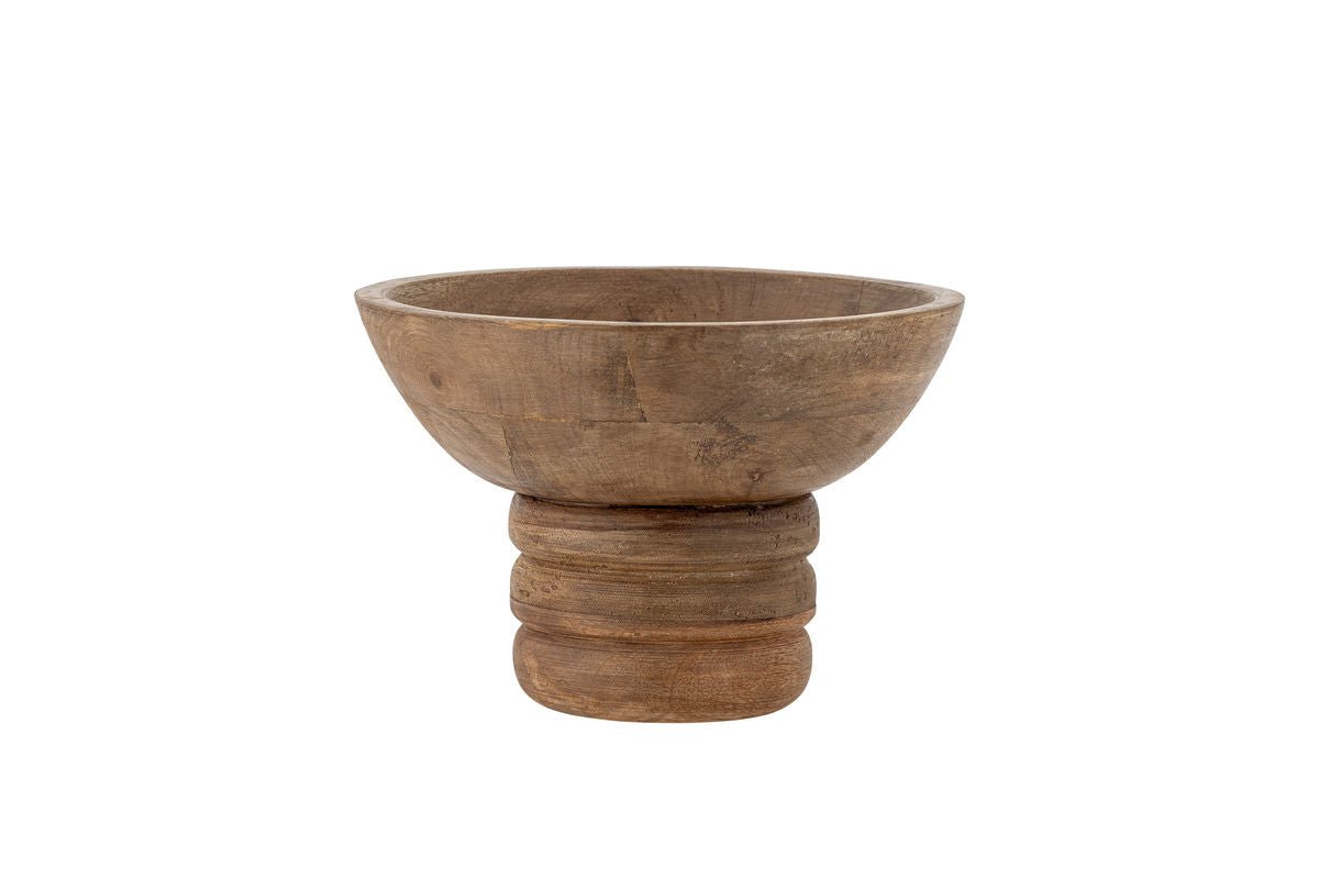 Luxusbetten24 Sélora Dekoschale – Natur FSC 100% Mango, Holz