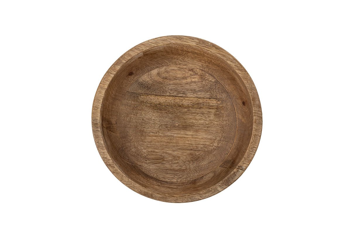 Luxusbetten24 Sélora Dekoschale – Natur FSC 100% Mango, Holz