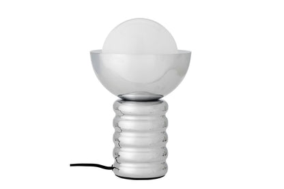 Tischlampe Chrome - Chromoptik aus Metall