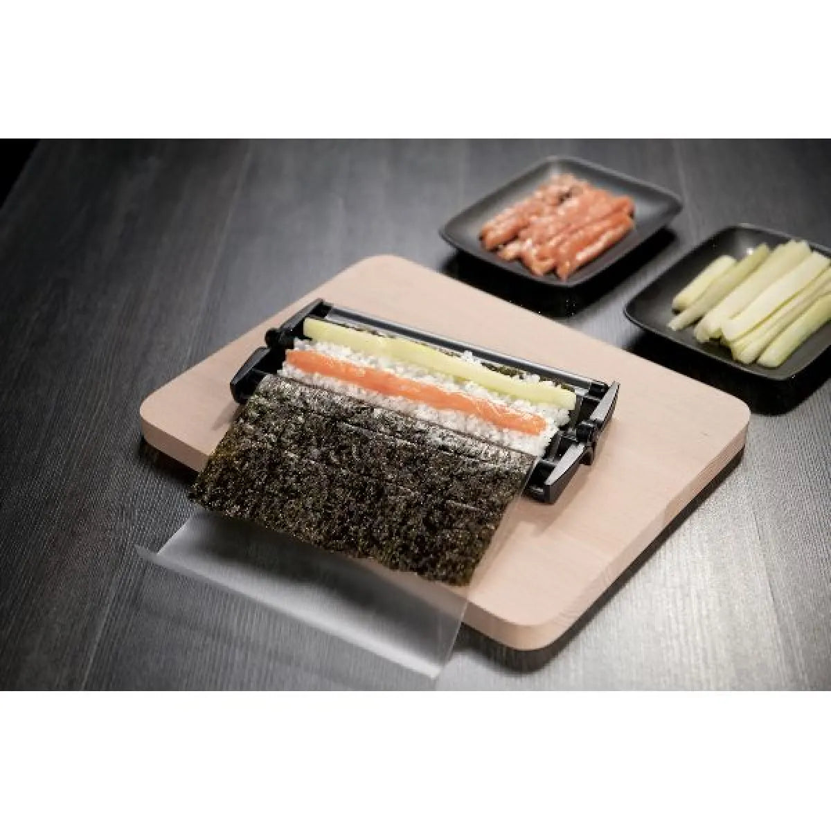Appareil à Sushis et Makis Easy Sushi Lansa Design 3,5 cm Noir 5041019 MKR00013184790