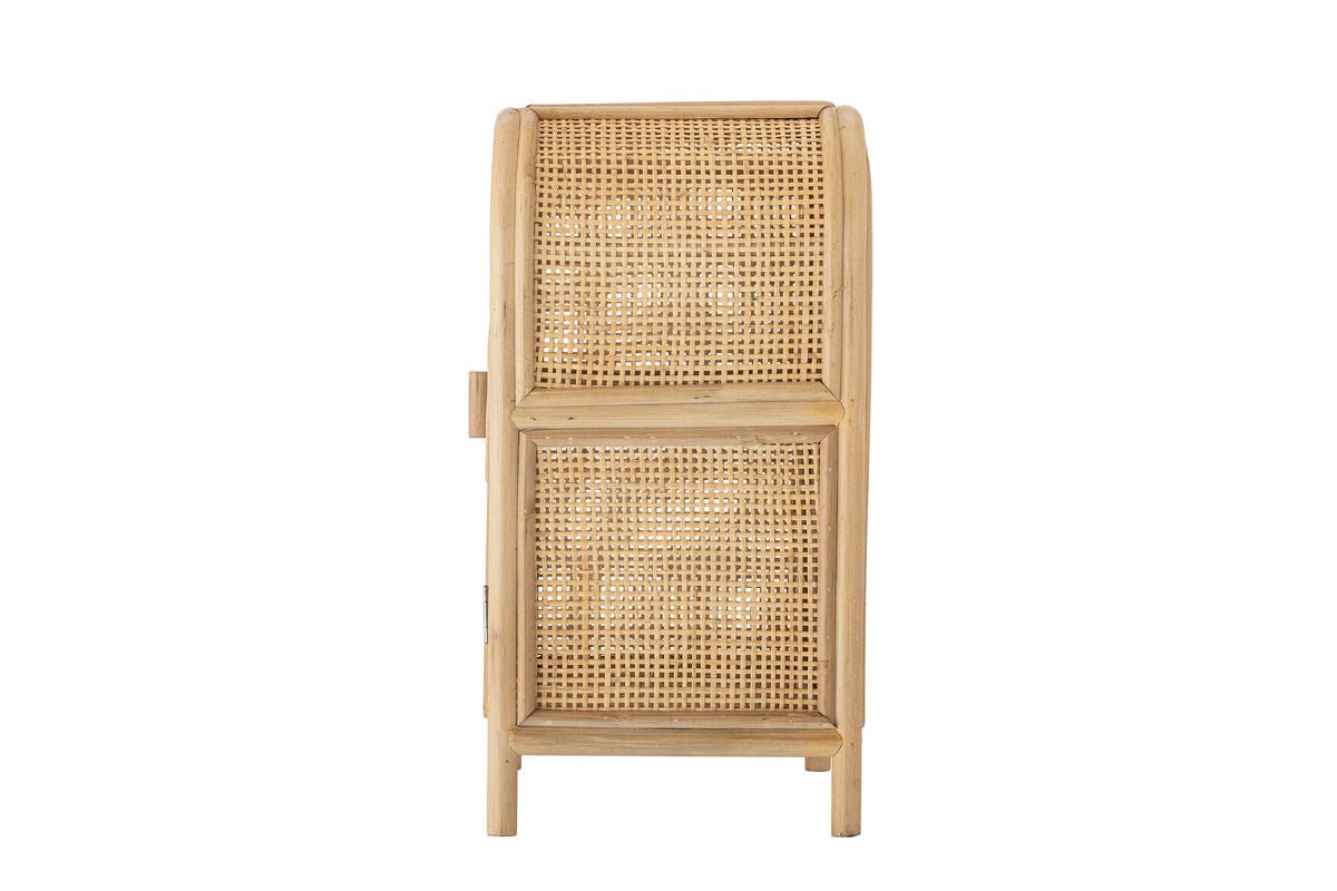 Luxusbetten24 Ubud Kinder-Kommode Blumenform Aus Natürlichem Rattan Natur