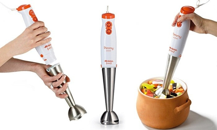 Ariete Pimmy 200W Mezclador de Mano Gris 2 Velocidades
