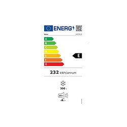 Haier HCE301E Congelador Cofre 300 L Super Congelación