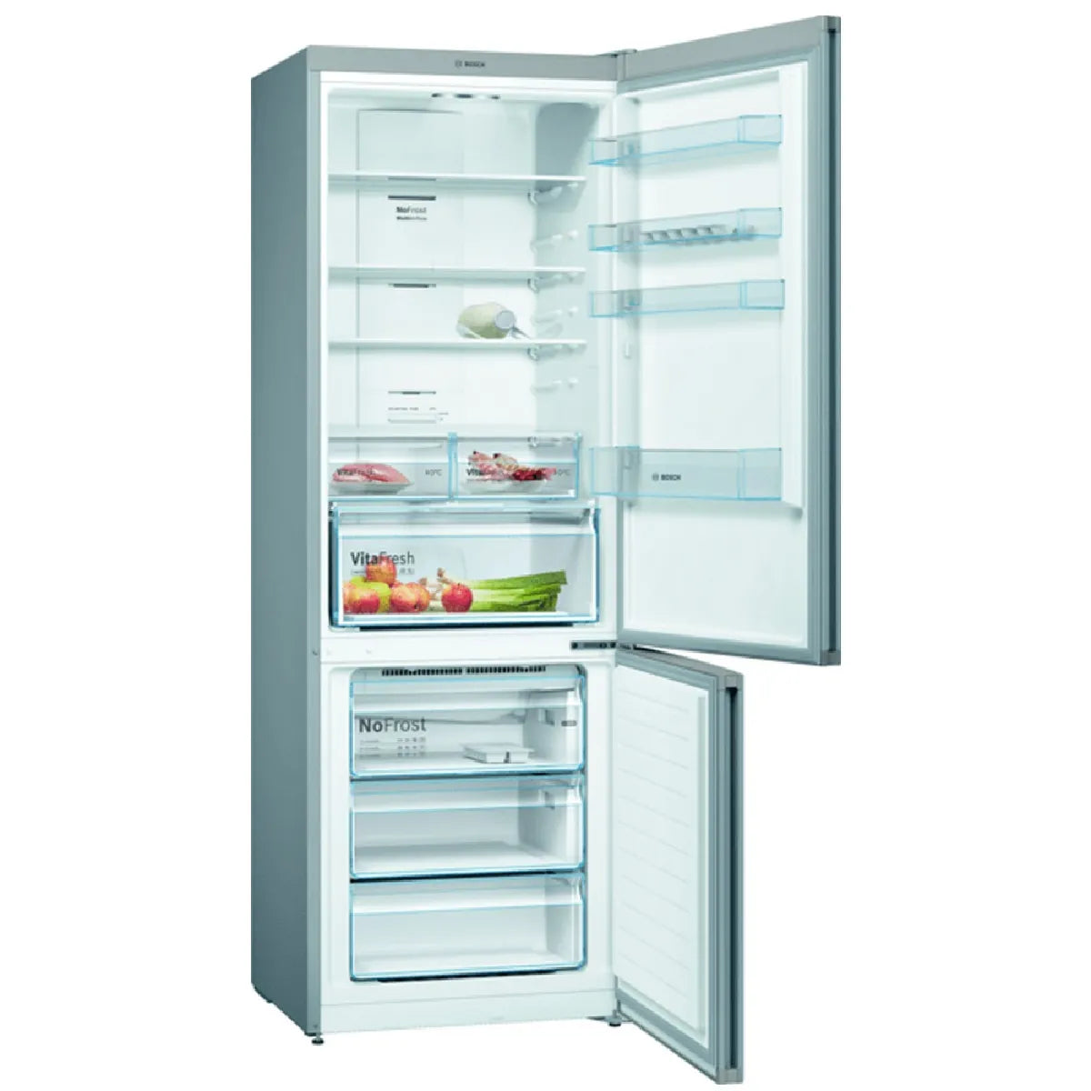 Bosch KGN49XLEA Refrigerador Inox No Frost con Zona VitaFresh 435L