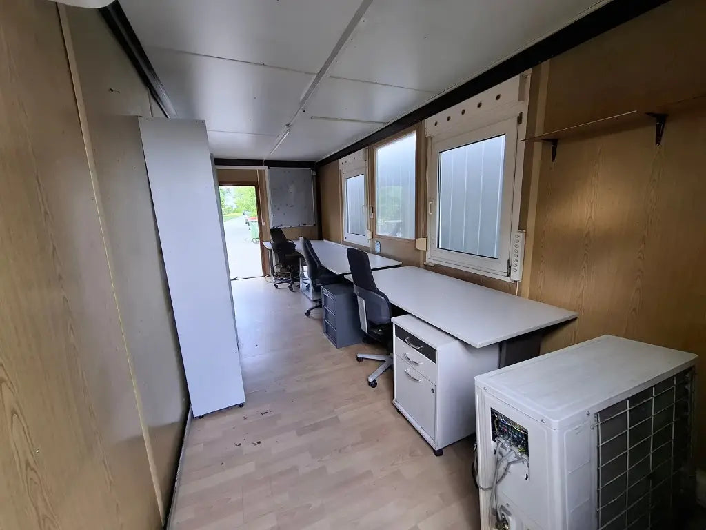 Widmer Modulare BürocontainerGebraucht 6,06 m Länge 2,22 kg Gewicht