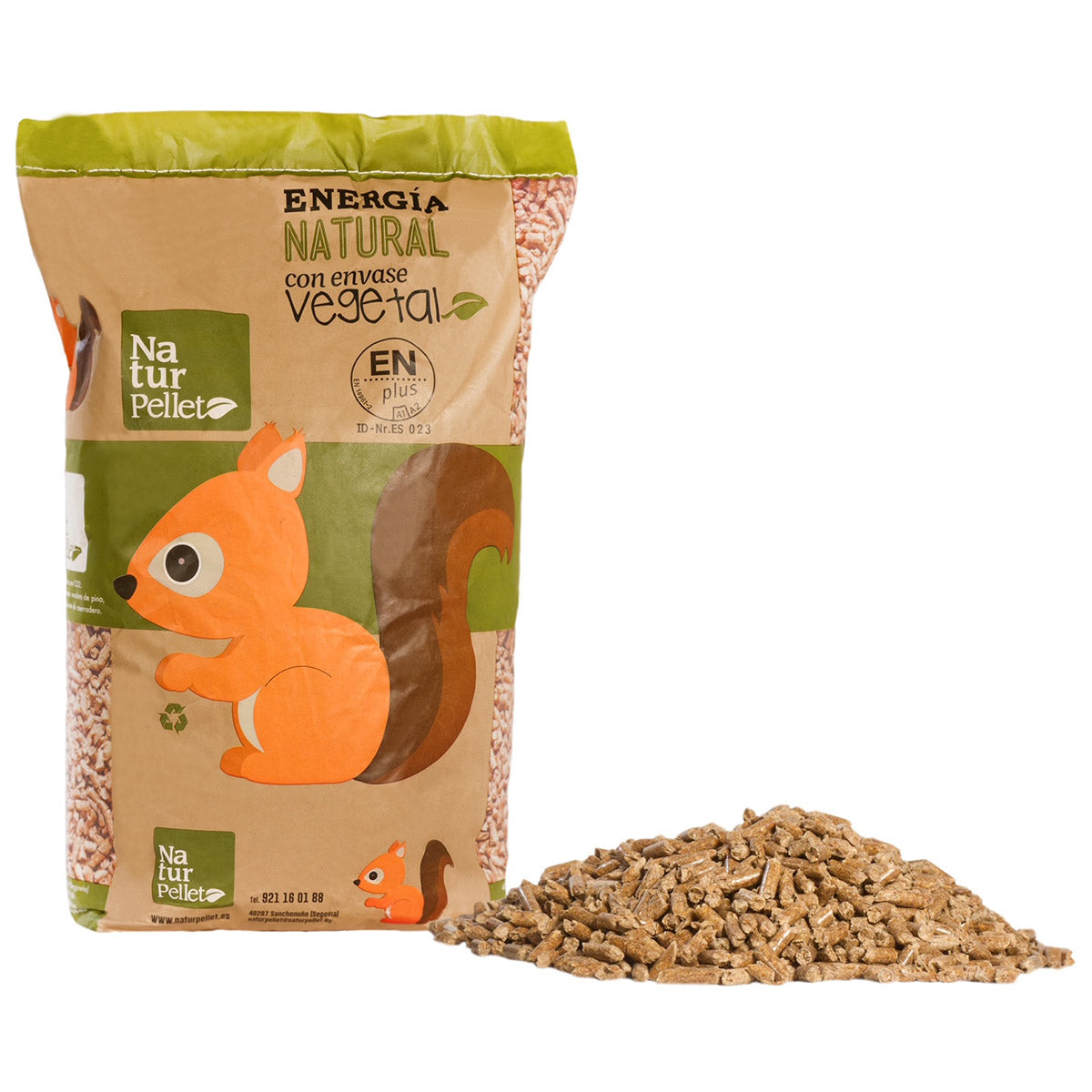Pellets Palé de 70 Sacos Ø6mm