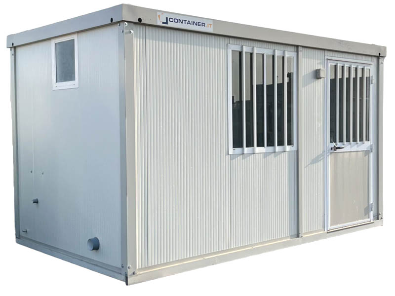 Modularer Container 4 m mit Bad – Gebraucht, Büro, Lager