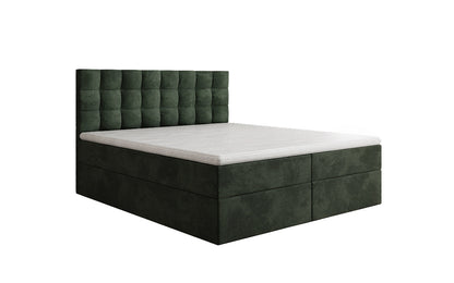 Boxspringbett Como in Cord mit Stauraum
