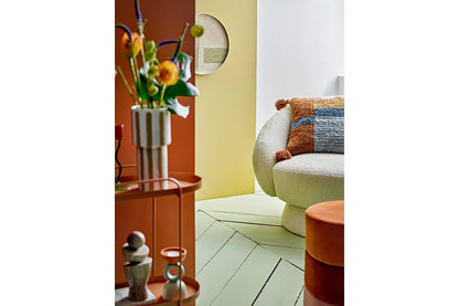 Luxusbetten24 Lounge Sleeper Sessel Creme/Weiß