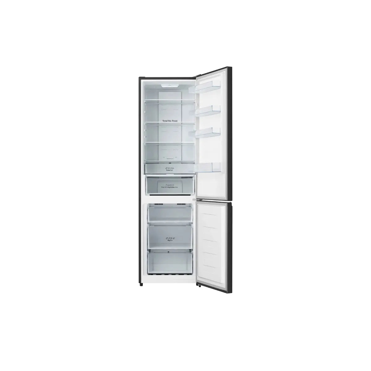 Hisense FCN331AFD Refrigerador Combinado No Frost Inox Negro