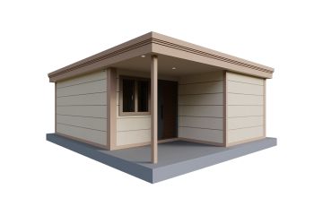 Karmod Casa Container 42 m² con Balcone e Parapetto