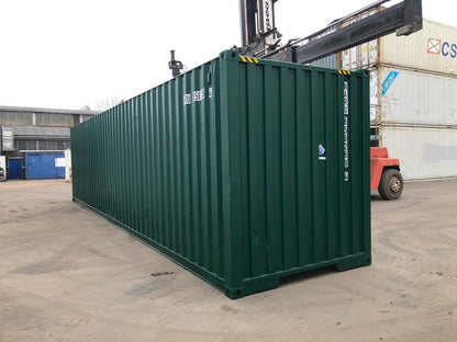 Contenedores Ejido SL Contenedor Marítimo 40 Pies High Cube Verde