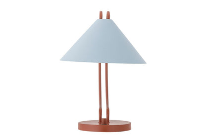 Luxusbetten24 Yanava Tischlampe Blau/Braun Wohnzimmer Stil Moderne Dekorativ