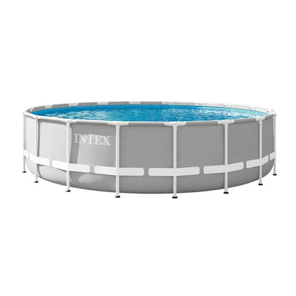 Intex Prism Frame Piscina Redonda Ø5.49x1.22m PVC Triple Capa