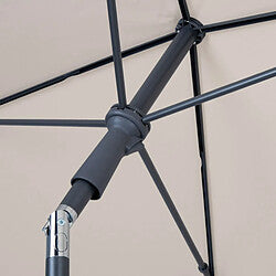 Aktive Parasol Rectangular UV30 Crema 200×125 cm