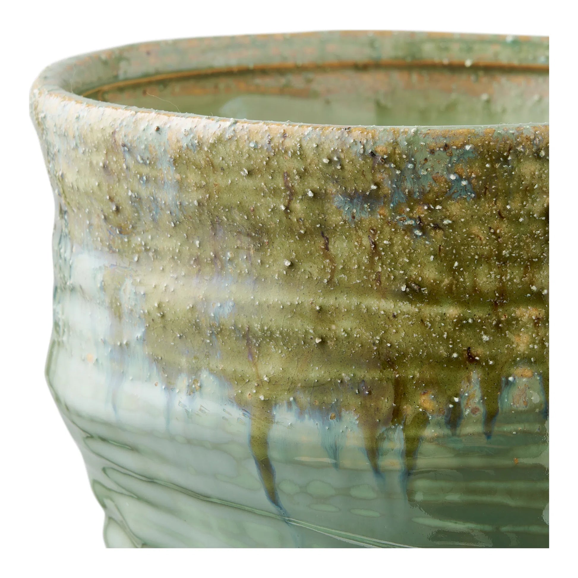 Vase Linovia – Edle Keramikvase In Grün