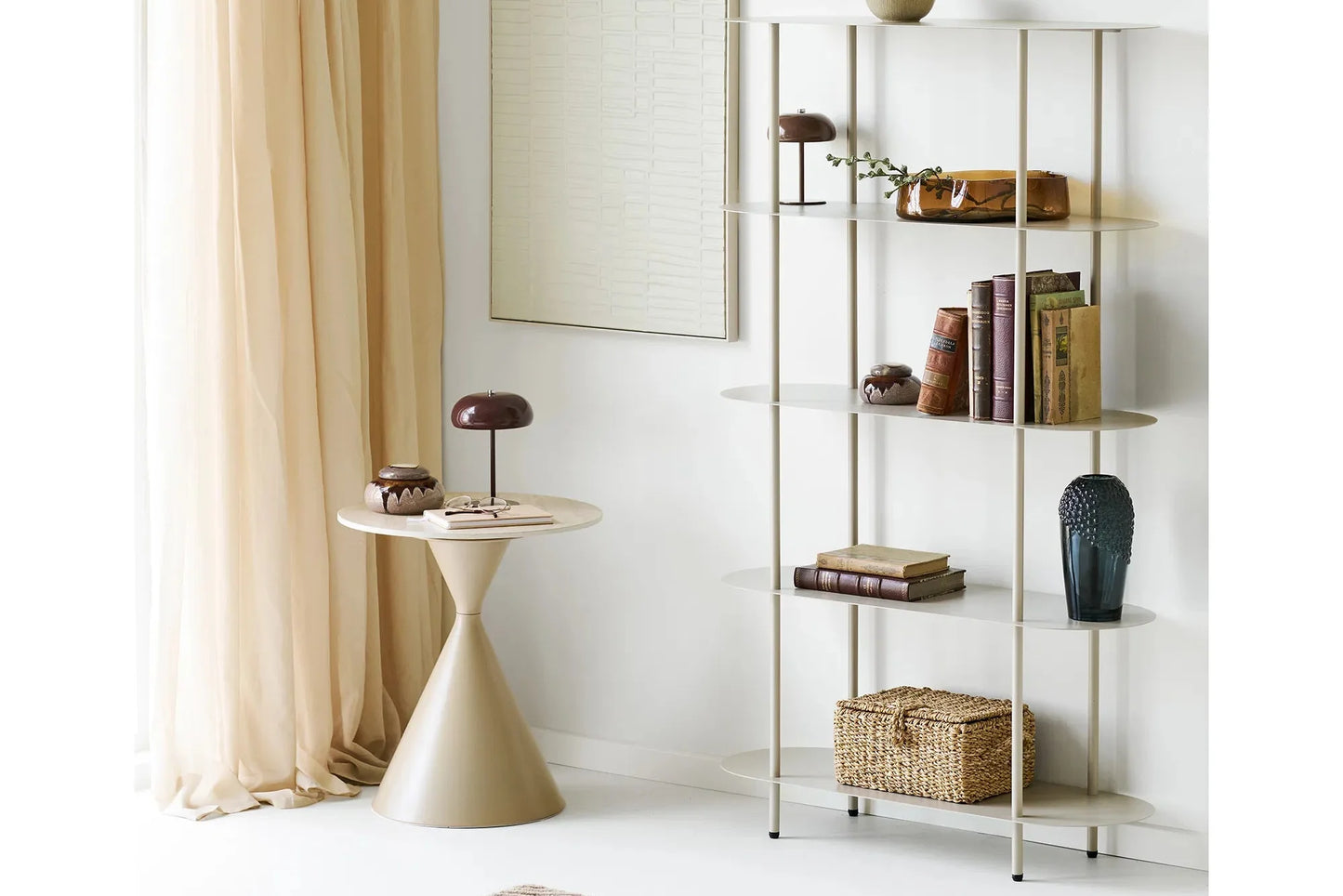 Luxusbetten24 Veloria Glasvase Edel Dunkelgrau Design Dekor Wohnzimmer