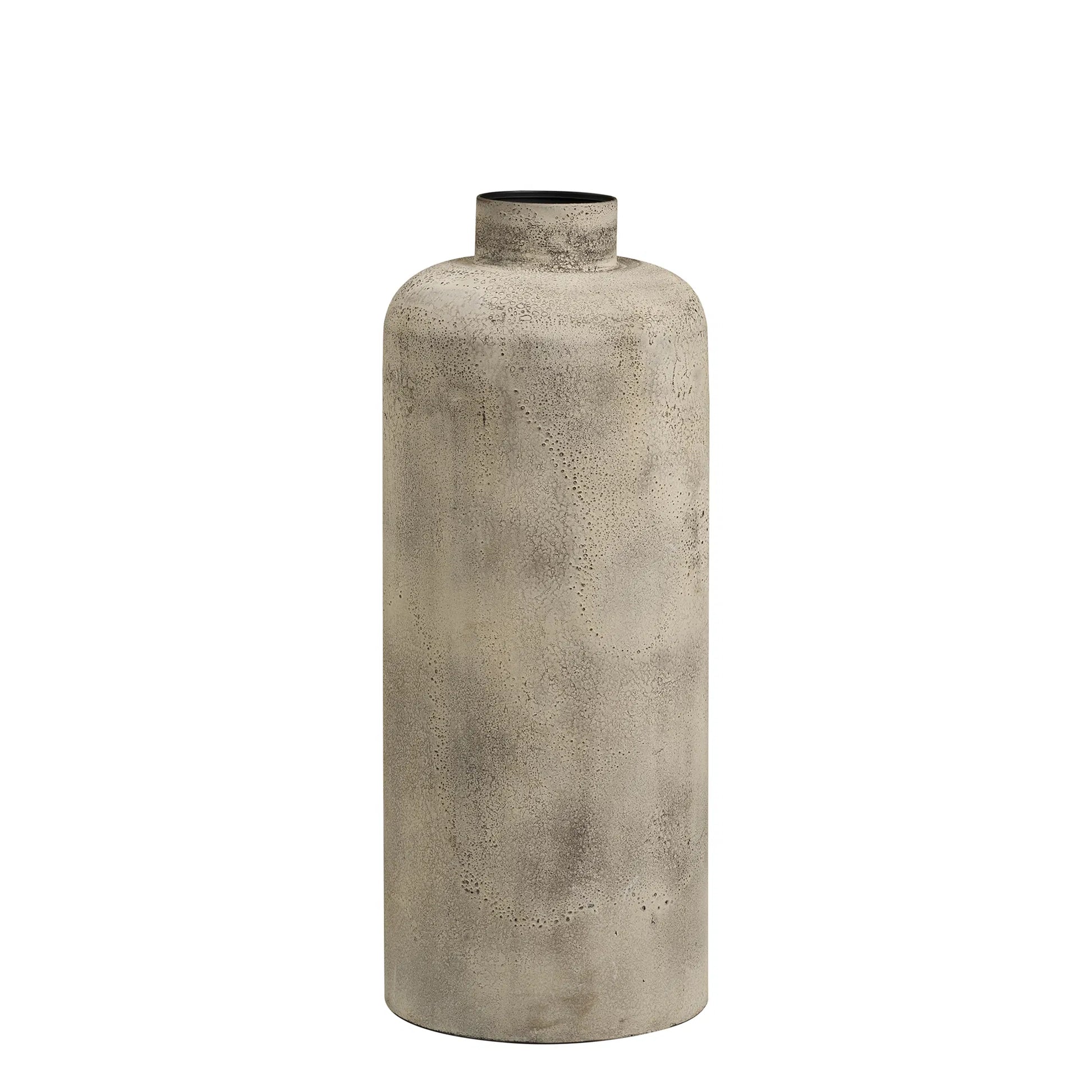 Luxusbetten24 Eirlanda Vase Antike Beigeoptik Beige