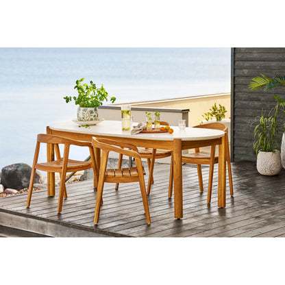 Luxusbetten24 Solvira Vase Keramik mit Blumenmotiv Weiß Blau