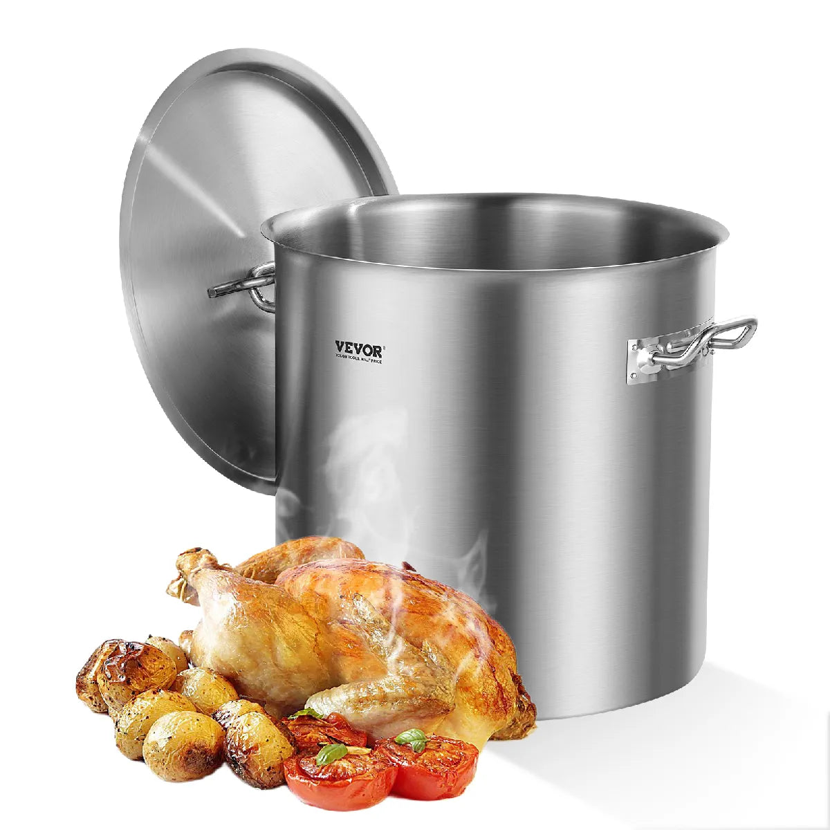 Marmite Inox 40.5cm Vevor Argent MKR00022438846
