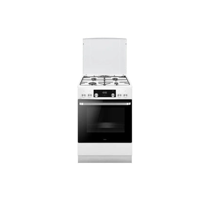 Amica ACM7005RB Cocina Gas 60 cm 4 Quemadores y Horno 77 L
