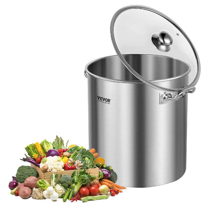 Marmite Inox 33cm Vevor Argent MKR00022438871