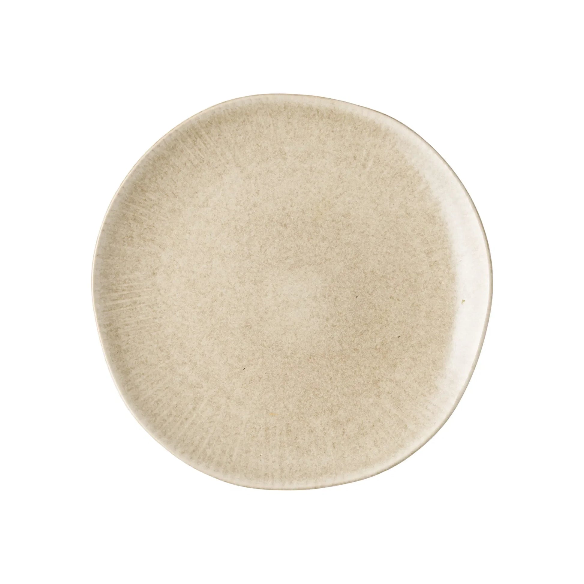 Luxusbetten24 Haviona Teller Set 4er Stück Beige Steingut