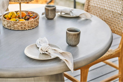 Luxusbetten24 Haviona Teller Set 4er Stück Beige Steingut
