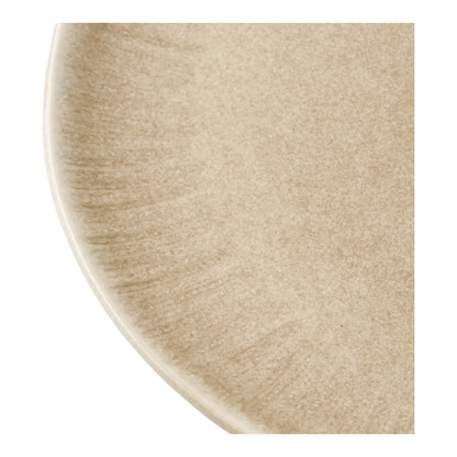 Teller Keldira – aus Steingut gefertigt in beige (4er Set)