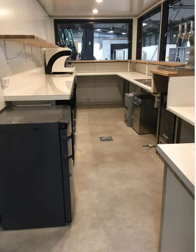 Contenitore 20 Ft Convertito in Caffetteria, Bar e Snack – Contenedores Ejido