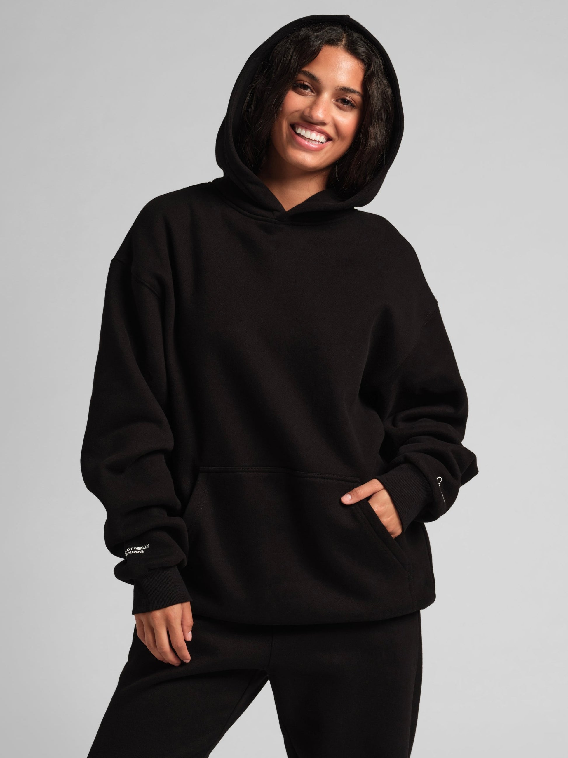 Comfrt x We're Not Really Strangers Hoodie Superweiche Baumwollmischung