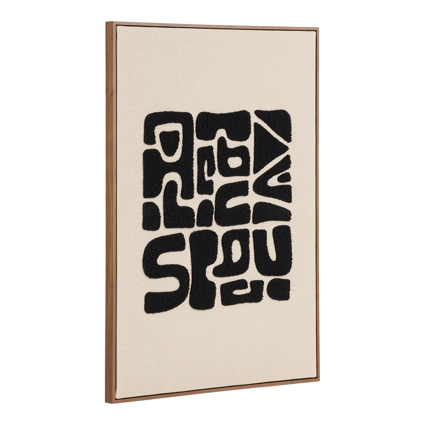 Luxusbetten24 Raviona Poster mit Rahmen, Illustration, Schwarz‑braun