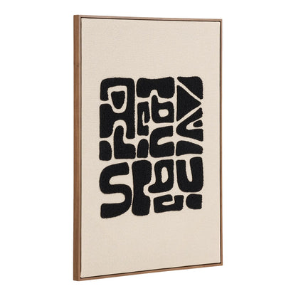 Luxusbetten24 Raviona Poster mit Rahmen, Illustration, Schwarz‑braun