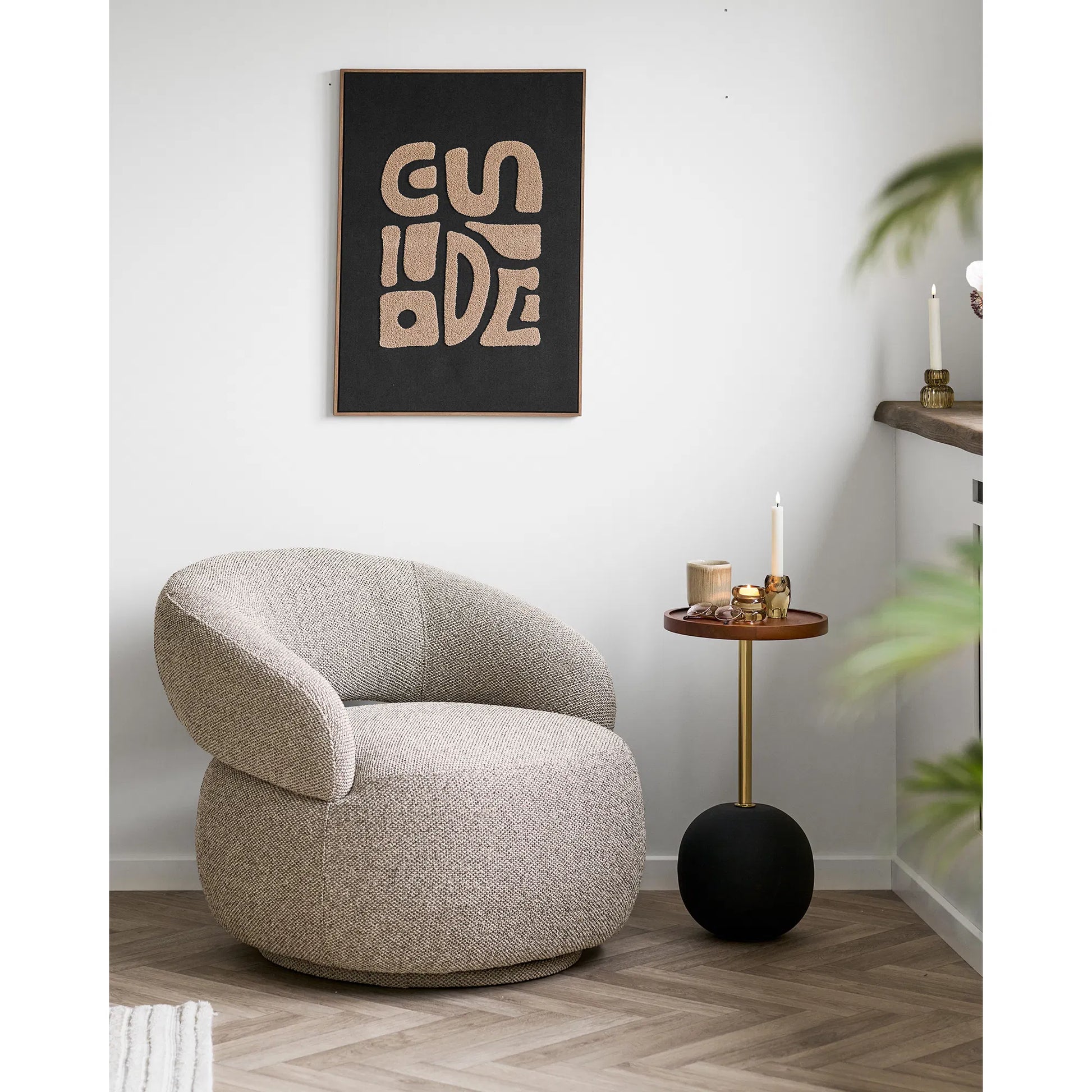 Poster Tjorena – Illustration mit Rahmen