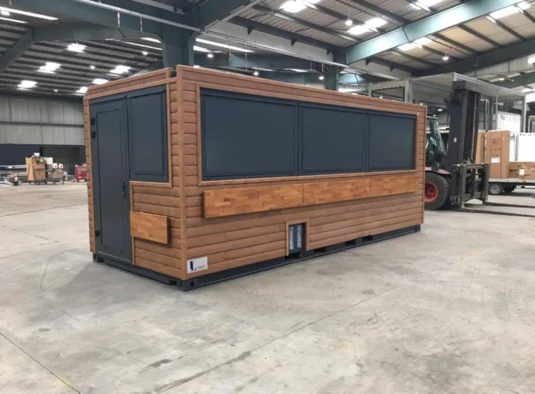 Contenitore 20 Ft Convertito in Caffetteria, Bar e Snack – Contenedores Ejido