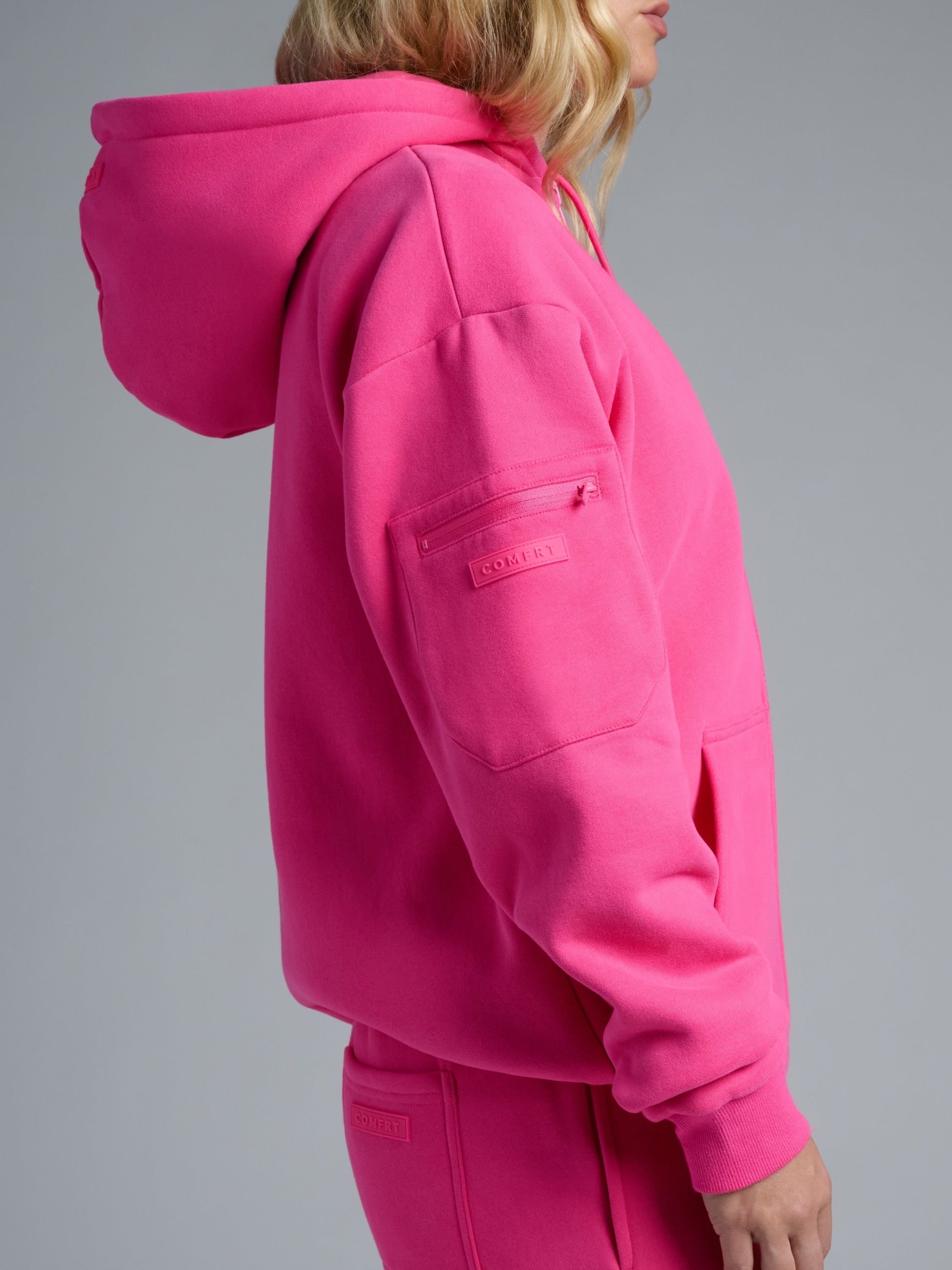 Comfrt Airplane Mode Travel Hoodie Heavyweight Fleece