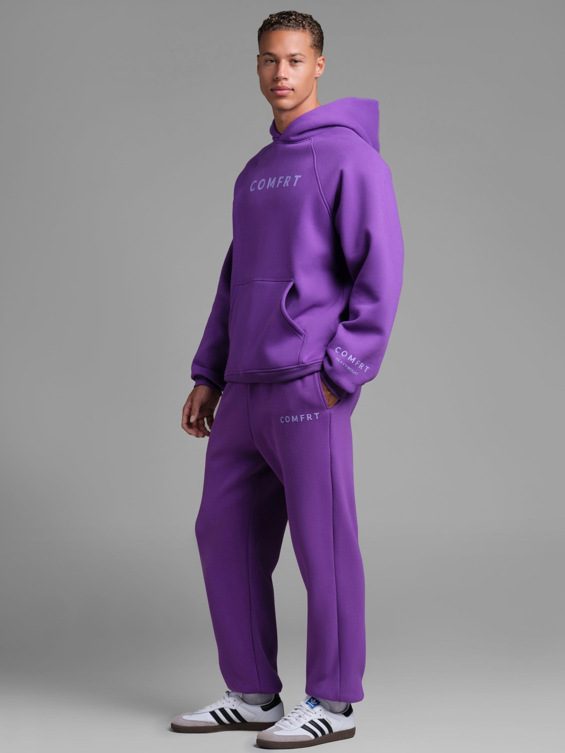 Comfrt Tranquil Hoodie Unisex Gewichtet Oversized Entspannend Komfort