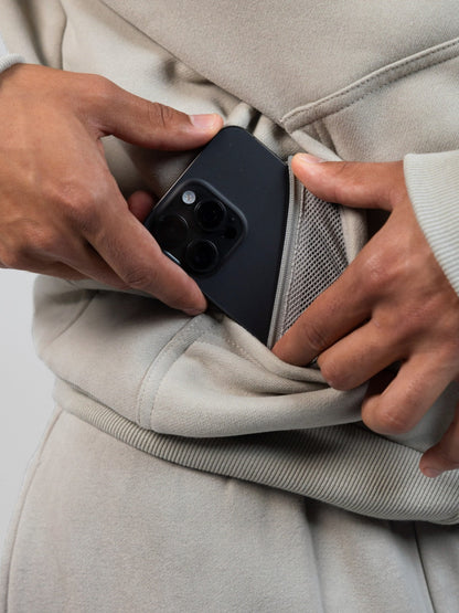 Comfrt Travel Essentials Zip Hoodie