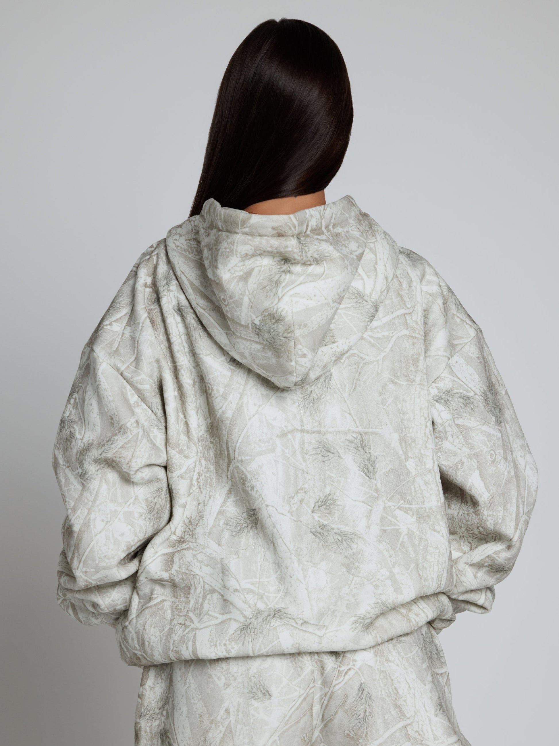 Comfrt Camo Zip Hoodie CloudTouch Fleece Oversized Unisex