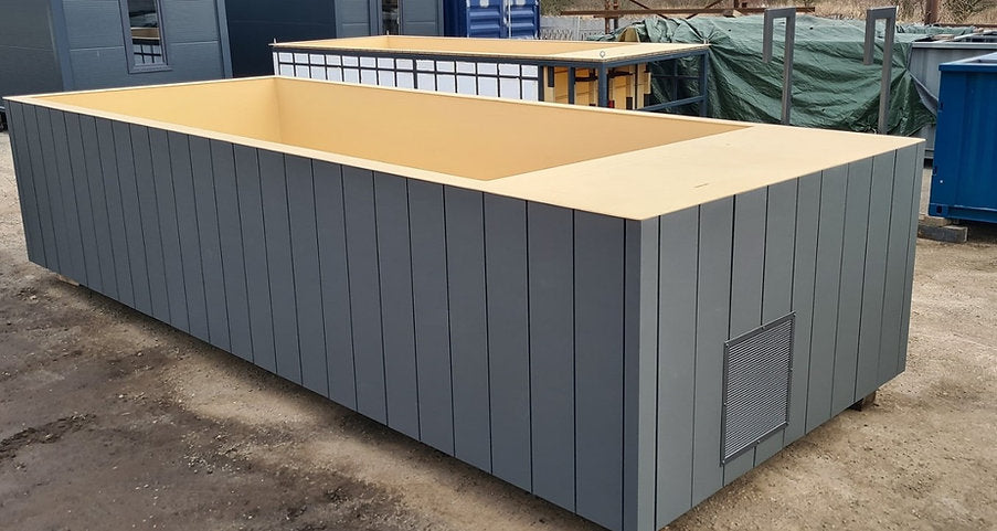 Contenedores Ejido Polipropylene Elevated Pool 6.5m x 2.55m